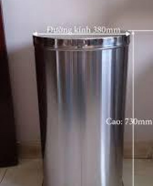 THÙNG RÁC INOX VN-A54 (NẮP LẬT)