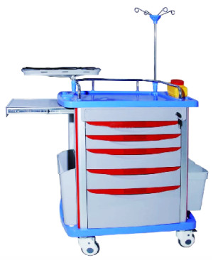 Xe đẩy thuốc cấp cứu Model: VN – XCC 01