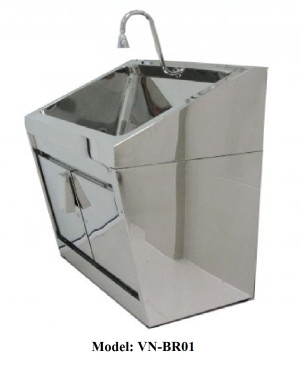 Bồn rửa tay vô trùng Inox Model: VN - BR 01 - 02